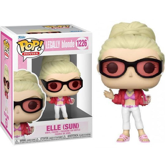 Funko Pop ! Movies Legally Blonde - (1226) Elle (Sun) Vinyl Figure w/ Sunglasses
