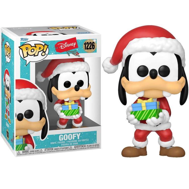 Funko Pop ! Disney Holiday - (1226) Goofy (Pippo) Christmas Vinyl Figure 9Cm