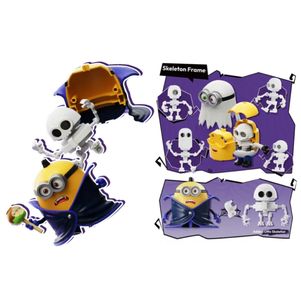Blokees Minions - Mokoo Series 03 - 75663 Belloween - Blind Figure Hlloween BOX INTERO