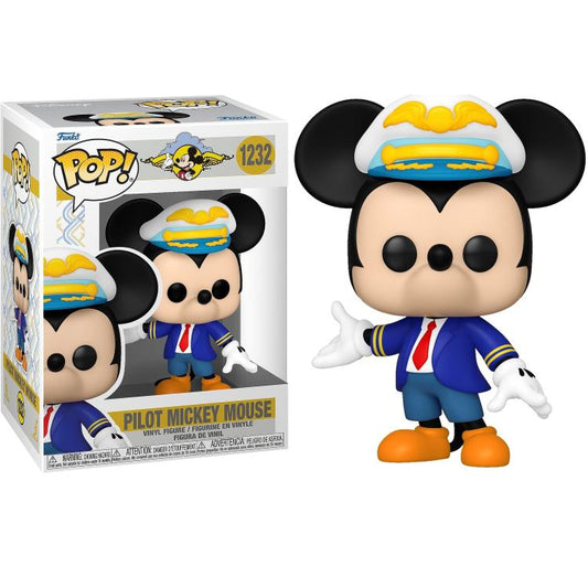 Funko Pop ! Disney Mickey Mouse (1232) Pilot Mickey Mouse Special Edition Vinyl
