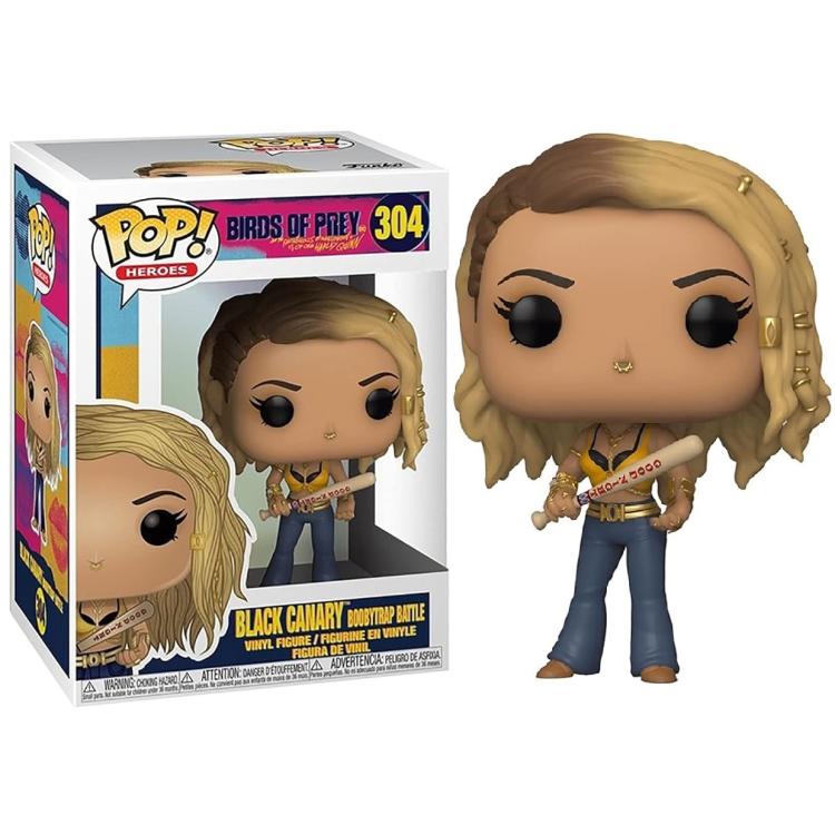 Funko Pop ! Heros - Brids Of Prey (304) Black Canary Boobytrap Battle Figure 9Cm