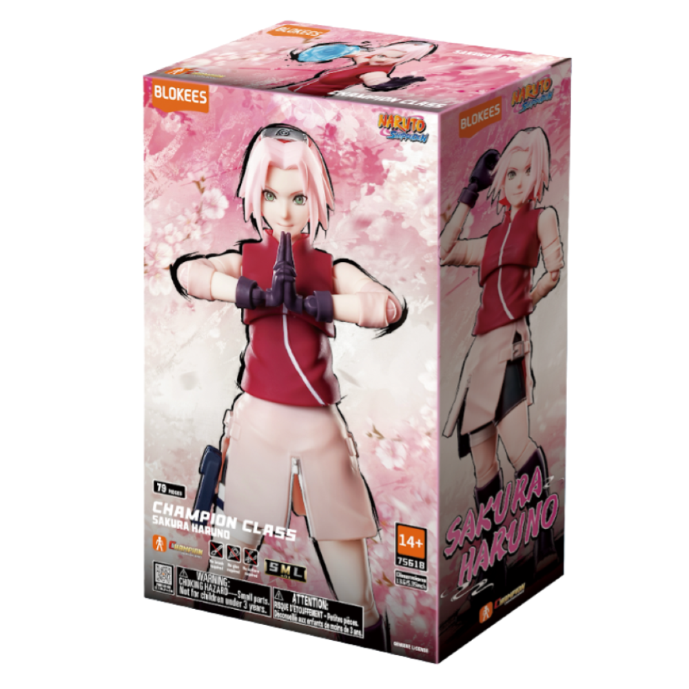 Blokees: Naruto Shippuden (Sakura Haruno) Champion Class 07 Model Kit - Action Figure 75618