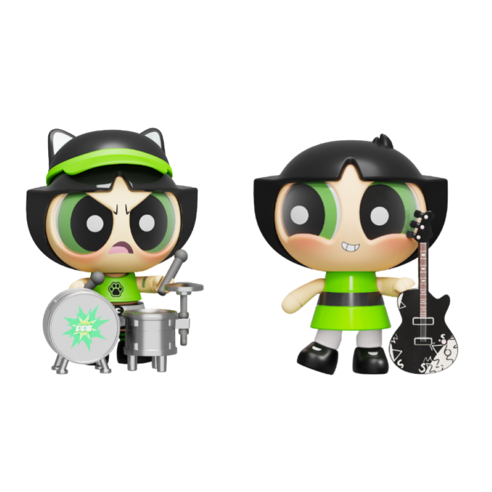 Blokees The Powerpuff Girls - Mokoo series 01 Figure 75871 (1PZ Random) - Le Superchicche