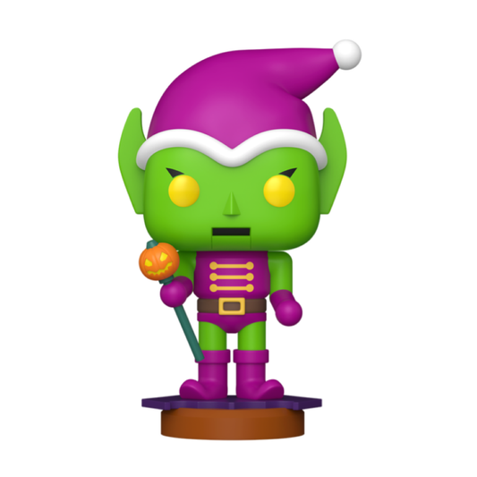 Funko Pop ! Marvel Spider-Man - (1620)  Green Goblin (Nutcracker) - Holidays Vinyl Figure 9 Cm (Copia)
