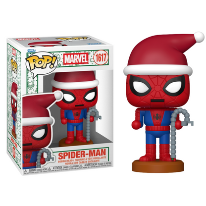 Funko Pop ! Marvel Spider-Man - (1617) Spiderman (Nutcracker) Holiday Vinyl Figure 9 Cm
