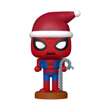 Funko Pop ! Marvel Spider-Man - (1617) Spiderman (Nutcracker) Holiday Vinyl Figure 9 Cm