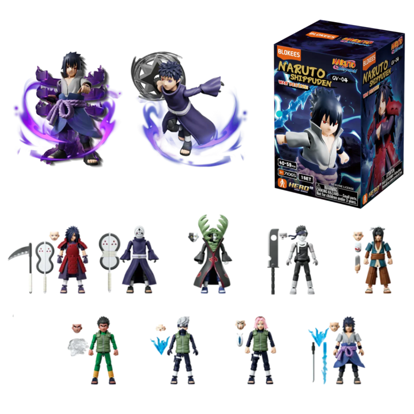 Blokees Naruto: Galaxy Version 04 War Begins - 71065 (1PZ Random) Action Figure Blind Box