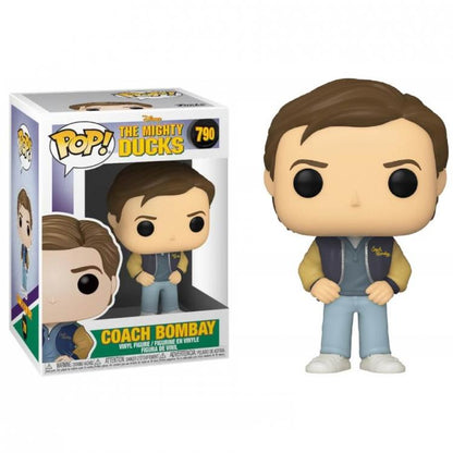 Funko Pop Mighty Ducks 790 Coach Bombay Vinyl Action Figure Hockey Sul Ghiaccio