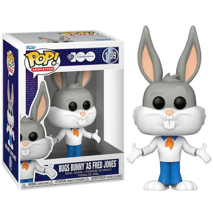 Funko Pop ! Animation Warner 100Th (1239) Bugs Bunny As Fred Jones Vinyl Figure