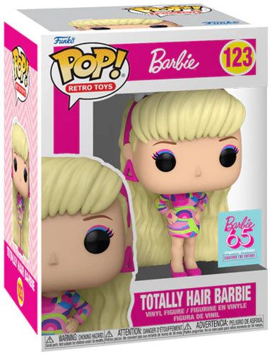 Funko Pop ! Retro Toys Barbie 65Th - (123) Totally Hair Barbie Vinyl Figure 9Cm
