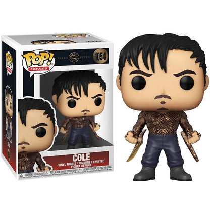 Funko Pop! Movies - Mortal Kombat (1054) Cole Vinyl Figure 9Cm Statuetta Statua