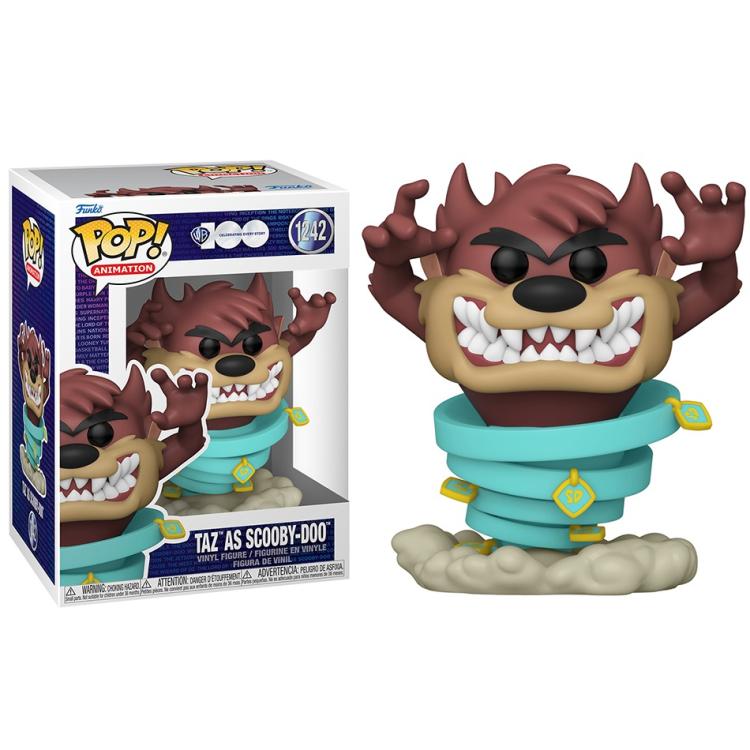 Funko Pop ! Animation Warner 100Th (1242) Taz As Scooby-Doo Vinyl Figure 9Cm
