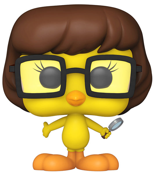 Funko Pop! Animation Warner 100Th (1243) Tweety Bird As Velma Dinkley Figure 9Cm