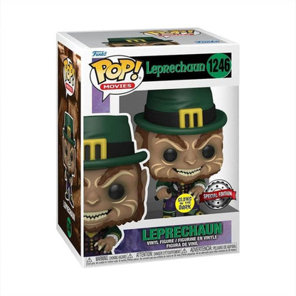 Funko Pop ! Movies - (1246) Leprechaun Glows In The Dark Special Vinyl Figure