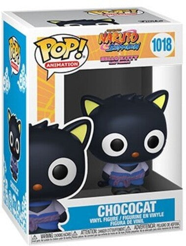 Funko Pop ! Hello Kitty Naruto Chococat Sasuke 1018 Sanrio Figure Anime Manga