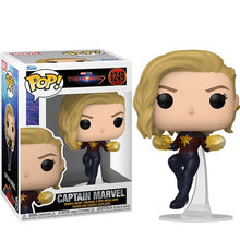 Funko Pop ! Marvel Studios - The Marvels - (1249) Captain Marvel Vinyl Figure
