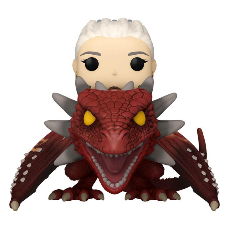 Funko Pop Tv ! House Of The Dragon S3 - (124) Rhaenys Targaryen With Meleys 25Cm