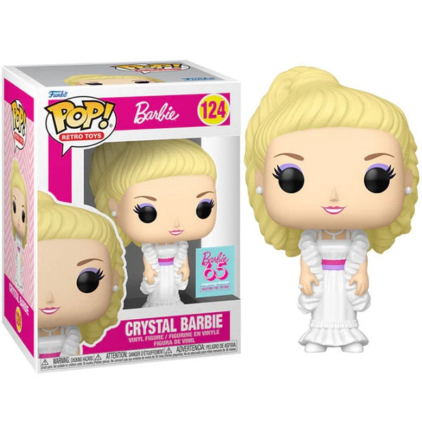 Funko Pop ! Retro Toys Barbie 65Th - (124) Crystal Barbie Vinyl Figure 9Cm