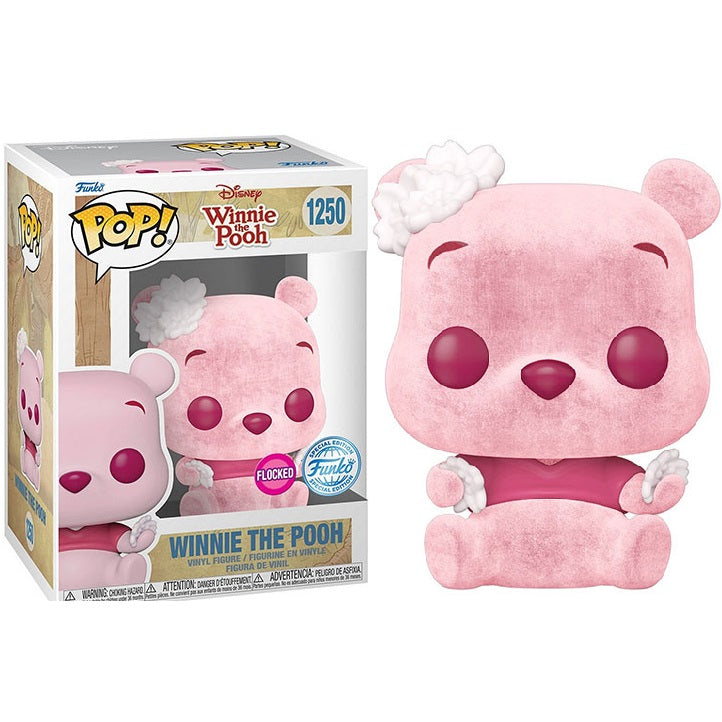 Funko Pop! Disney - (1250) Winnie The Pooh Flocked Special Edition Vinyl Figure