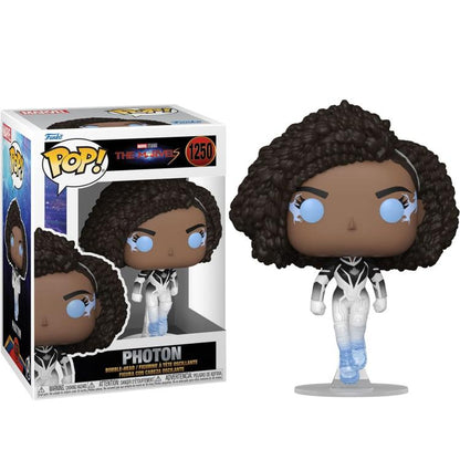 Funko Pop ! Marvel Studios - The Marvels - (1250) Photon Vinyl Figure 9Cm