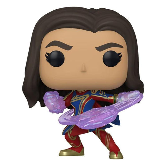 Funko Pop ! Marvel Studios - The Marvels - (1251) Ms Marvel Vinyl Figure 9Cm