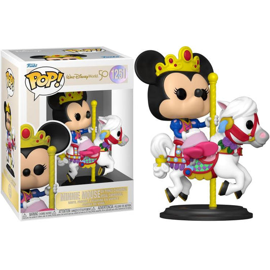 Funko Pop Walt Disney Wolrd 50 Anniversary (1251) Minnie Mouse Carrousel Figure
