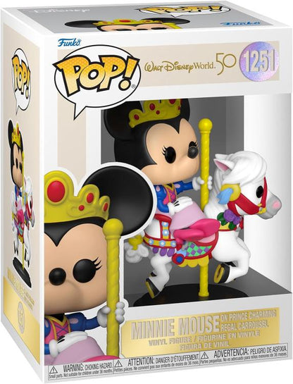Funko Pop Walt Disney Wolrd 50 Anniversary (1251) Minnie Mouse Carrousel Figure