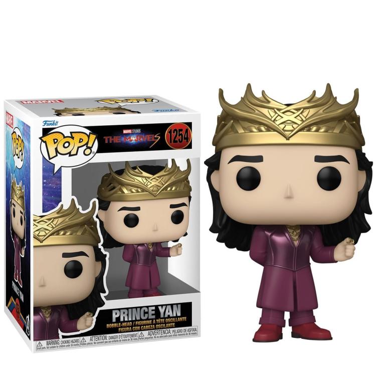 Funko Pop ! Marvel Studios - The Marvels - (1254) Prince Yan Vinyl Figure 9Cm
