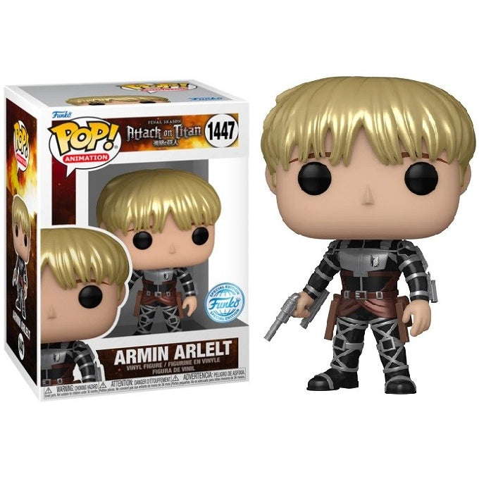 Funko Pop ! Animation Attack On Titan S5 - (1447) Armin Arlert Special Edition
