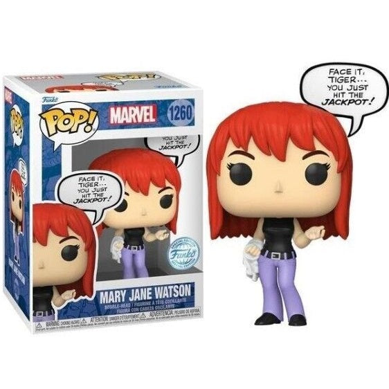 Funko Pop ! Marvel (1260) Mary Jane Watson Special Edition Bobble-Head Figure