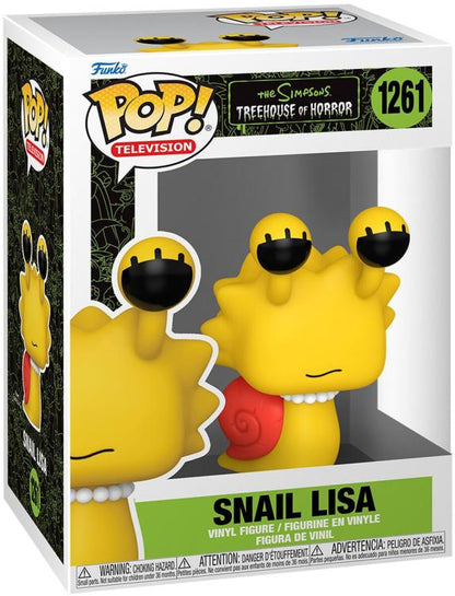 Funko Pop ! Television The Simpsons Treehouse Of Horror (1261) Snail Lisa Vinyl