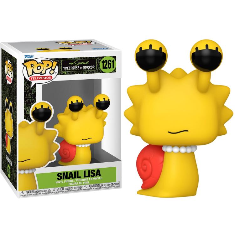 Funko Pop ! Television The Simpsons Treehouse Of Horror (1261) Snail Lisa Vinyl