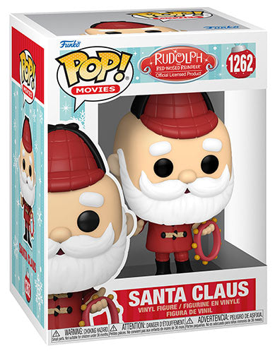 Funko Pop ! Movies Rudolph - (1262) Santa Claus Vinyl Figure 9 Cm Film