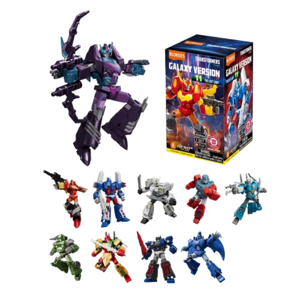 Blokees - Transformers Model Kit Galaxy Version 11 - The Lost Light (Box Intero) - Action Figure 71111