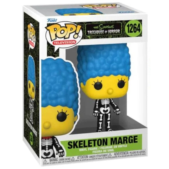 Funko Pop ! Television The Simpsons Treehouse Of Horror - (1264) Skeleton Marge