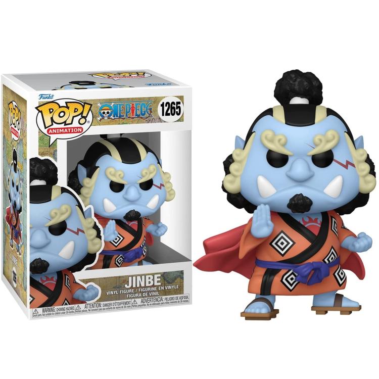 Funko Pop ! Animation - One Piece (1265) Jinbe Vinyl Figure Anime 9Cm Statua