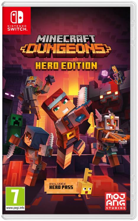 Minecraft Dungeons Hero Edition Nintendo Switch Gioco Italiano Videogioco Nuovo
