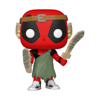 Funko Pop Marvel Deadpool 30Th - Nerd Larp Deadpool (780) Figure Converse Movie