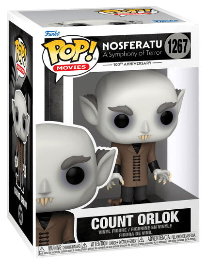 Funko Pop ! Movies Nosferatu Il Vampiro Nosferatu (1267) Count Orlok Figure 9Cm