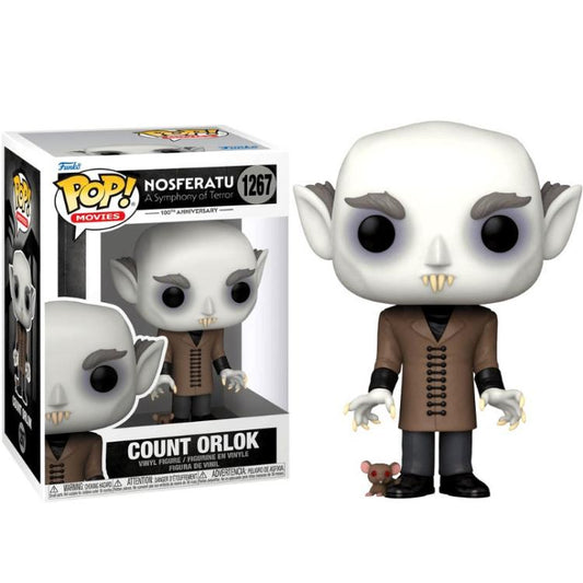 Funko Pop ! Movies Nosferatu Il Vampiro Nosferatu (1267) Count Orlok Figure 9Cm