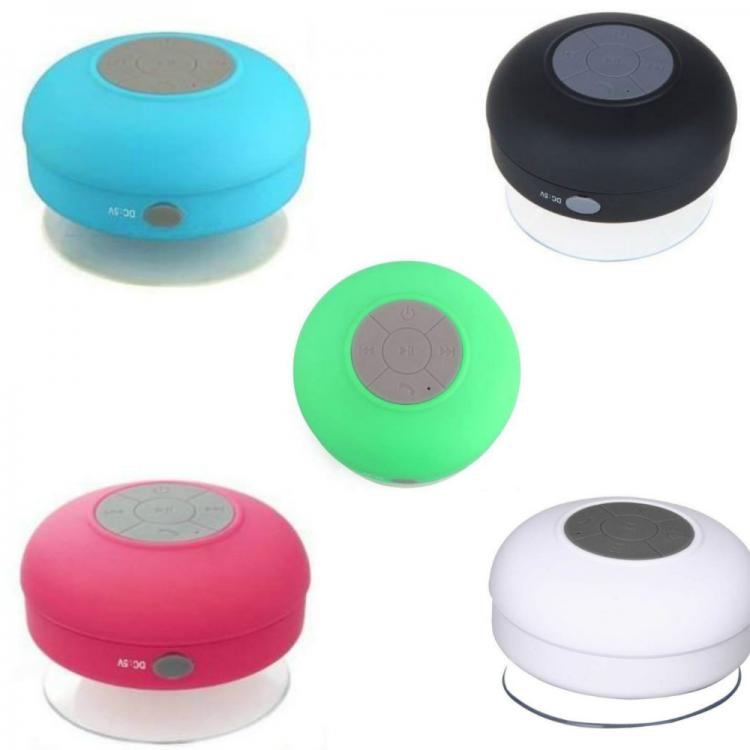 CASSA BLUETOOTH IMPERMEABILE VENTOSA PER DOCCIA ALTOPARLANTE SPEAKER WATERPROOF