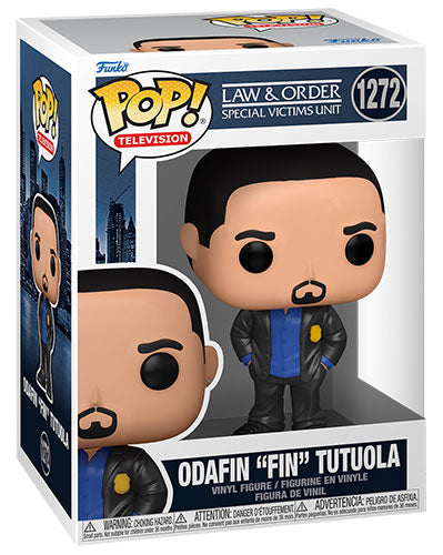 Funko Pop ! Television Law & Order Svu : (1272) Odafin Fin Tutuola Figure Vinyl