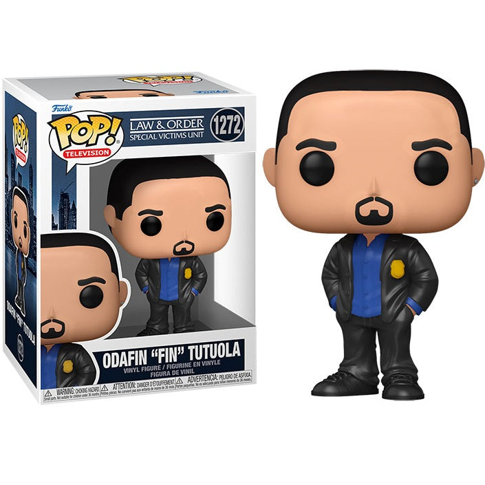 Funko Pop ! Television Law & Order Svu : (1272) Odafin Fin Tutuola Figure Vinyl