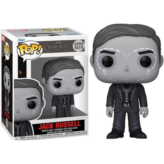 Funko Pop ! Marvel Werewolf By Night: (1272) Jack Russell Vinyl 9Cm
