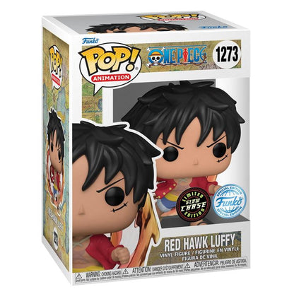 Funko Pop ! Animation - One Piece (1273) Red Hawk Luffy (Chase) Special Edition