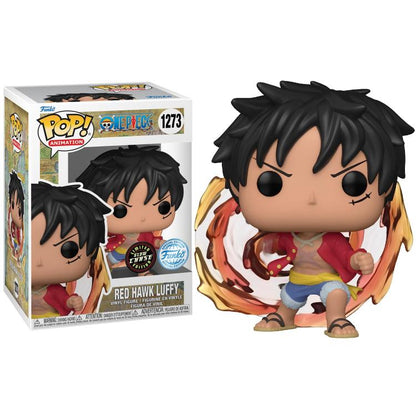 Funko Pop ! Animation - One Piece (1273) Red Hawk Luffy (Chase) Special Edition