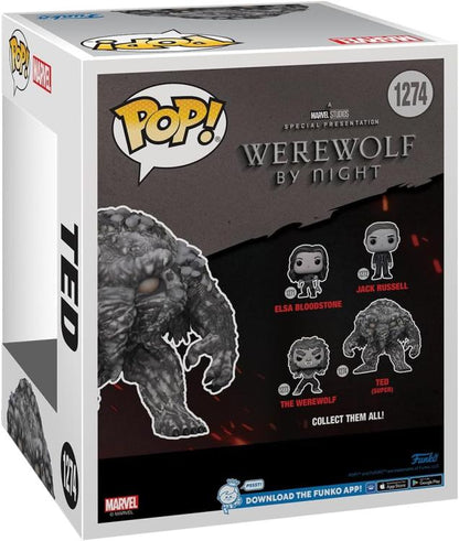 Funko Pop ! Marvel Werewolf By Night: (1274) Ted Vinyl Figure 9Cm