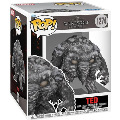 Funko Pop ! Marvel Werewolf By Night: (1274) Ted Vinyl Figure 9Cm