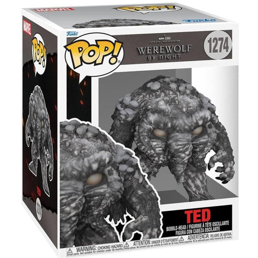 Funko Pop ! Marvel Werewolf By Night: (1274) Ted Vinyl Figure 9Cm