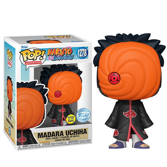 Funko Pop! Animation Naruto Shippuden (1278) Madara Uchiha Tobi Glow In The Dark